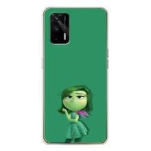 Чехол Головоломка для Realme GT 5G - (AlphaPrint) (Брезгливость)