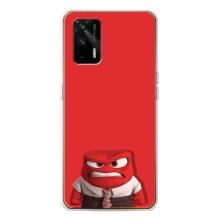 Чехол Головоломка для Realme GT 5G - (AlphaPrint) (Гнев)