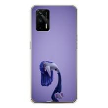 Чехол Головоломка для Realme GT 5G - (AlphaPrint) (Хандра)