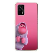 Чехол Головоломка для Realme GT 5G - (AlphaPrint) (Стыд)
