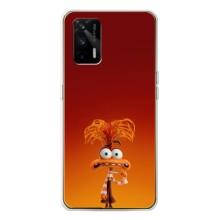 Чехол Головоломка для Realme GT 5G - (AlphaPrint) (Тревожность)