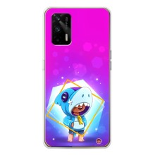 Чохол Бравл Старс для Realme GT 5G – Леон у костюмі Акули