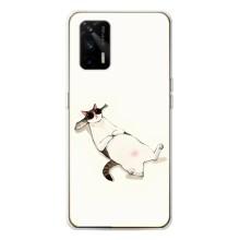 Чехол на тематику: Коты для Realme GT 5G – Отдых