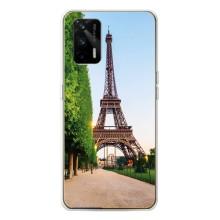 Чехол Эйфелева Башня для Realme GT 5G - (AlphaPrint)
