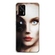 Бампер с изображением Котиков для ДжиТи 5G (Женщина кошка)