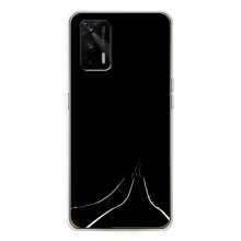 Чохол з картинками на чорному фоні для Realme GT 5G – Дорога