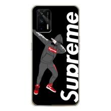 Чехол для Realme GT 5G с картинкой Supreme (AlphaPrint) (Деб Суприм)