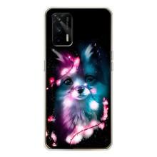 Чехол с Лисичкой для Realme GT 5G – Черная Лиса