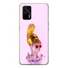 Чехол с Прикольным принтом на Realme GT 5G – АРТ Статуя