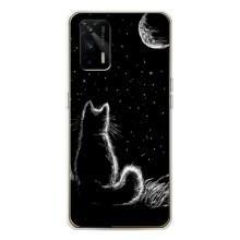 Чохол з принтом для Realme GT 5G (AlphaPrint) Модні коти