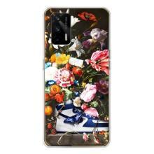 Чехол для Realme GT 5G - с принтом Найк (AlphaPrint)