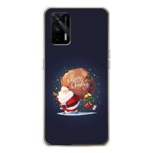 Чехол Санта Клаус для Realme GT 5G – Подарки от Санты