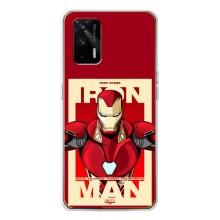 Чехол Супергерой Железный человек на Realme GT 5G – Iron man