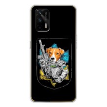 Чохол з принтом для Realme GT 5G (Патрон Воїн)