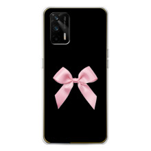Чехол банты для Realme GT 5G – Бант на черном