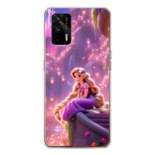 Чехол Рапунцель для Realme GT 5G (Рапунцель в замке)