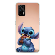 Чохол з малюнком Стіч для Realme GT 5G – Стіч з шоколадом