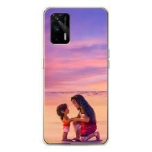 Чехол с мультфильмом Моана Realme GT 5G (Моана и Симеа)