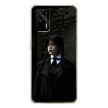 Чехол с дизайном Венздей 2 на Realme GT 5G – Уэнсдей в костюме