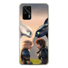 Чехол как приручить дракона на Realme GT 5G – Гикавка и Астрид