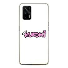 Чехол с персонажем Куроми на Realme GT 5G – Лого Куроми