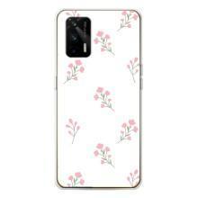 Чехол с розовым рисунком для Realme GT 5G