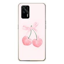 Чехол с розовым рисунком для Realme GT 5G