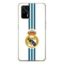 ФК Реал Мадрид чохли для Realme GT 5G (AlphaPrint) (Реал Мадрид на білому)