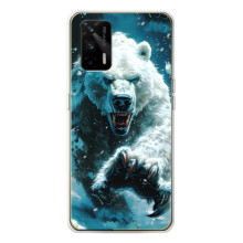Чехол с картинкой «Хищники» для Realme GT 5G – Медведь