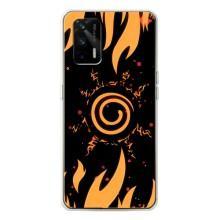 Купить Чехлы на телефон с принтом Anime для Realme GT 5G – Солнце Наруто