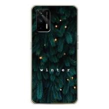 Новогодние, Праздничные Чехлы для Realme GT 5G - 2024 год (Winter)