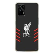 Силиконовые Чехлы принт Футбол на Realme GT 5G – Эмблема Liverpool