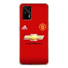 Силиконовые Чехлы принт Футбол на Realme GT 5G – Man United
