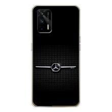 Силиконовый бампер с картинкой машины на Realme GT 5G (Mercedes)