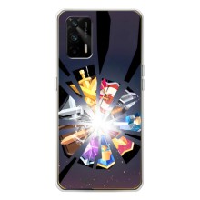 Силіконовий Чохол (атрибутика Клеш Роял) для Realme GT 5G – Клани