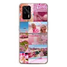 Силиконовый Чехол Барби Фильм на Realme GT 5G (Барби стиль)