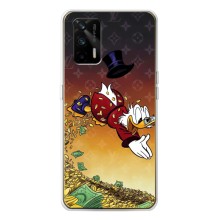 Силіконовий чохол для Realme GT 5G (Скрудж Луі Віттон)
