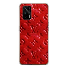 Текстурний Чохол Louis Vuitton для ДжіТі 5G (Червоний ЛВ)