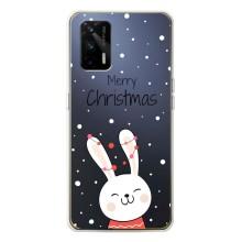 Зимние Чехлы для ДжиТи 5Джи - прозрачный фон (Рождественский заяц)