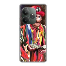 Брендновые Чехлы для Realme GT 6 - (PREMIUMPrint) (Mario LV)