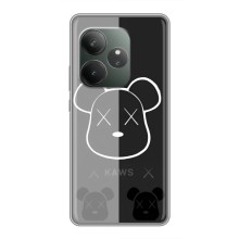 Чехлы для Realme GT 6 - Bearbrick Louis Vuitton (PREMIUMPrint) (БеарБрик глаза)