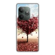 Чехлы для любимой на Реалми ДжиТи 6 (VPrint) (Дерево сердце)