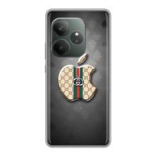 Чехлы ГУЧЧИ для Реалми ДжиТи 6 (AlphaPrint) (Apple gucci)