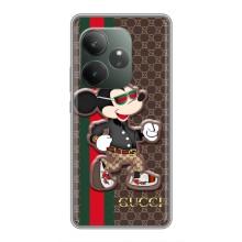 Чехлы ГУЧЧИ для Реалми ДжиТи 6 (AlphaPrint) (Маус Гуччи)