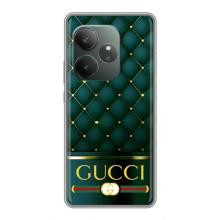 Чехлы ГУЧЧИ для Реалми ДжиТи 6 (AlphaPrint) (Текстура Гуччи)