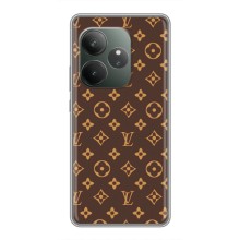 Чехлы Луи Витон для Realme GT 6 (AlphaPrint - LOUIS VUITTON) (фон LOUIS VUITTON)