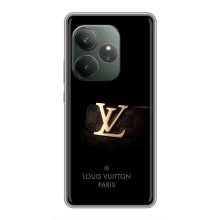 Чехлы Луи Витон для Realme GT 6 (AlphaPrint - LOUIS VUITTON) (ремешок LV)