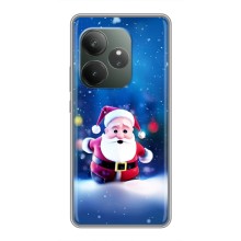 Чехлы на Новый Год Realme GT 6 (Маленький Дед Мороз)