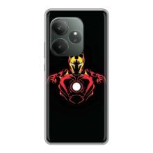 Чехлы с героями Марвел Realme GT 6 (VPrint)