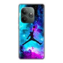 Чехлы для Realme GT 6 - с картинкой JORDAN (AlphaPrint) – Яркий Джордан